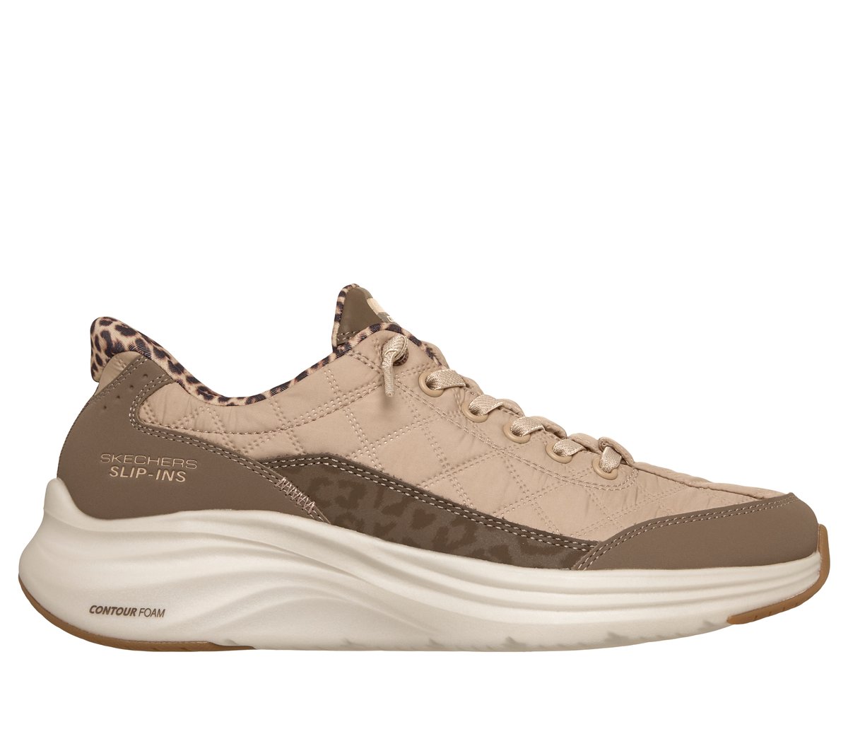 Skechers Skechers Slip-ins: Contour Foam - Cozy Fit Leopard Dream