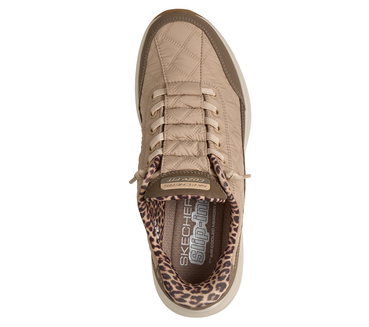 Skechers Skechers Slip-ins: Contour Foam - Cozy Fit Leopard Dream