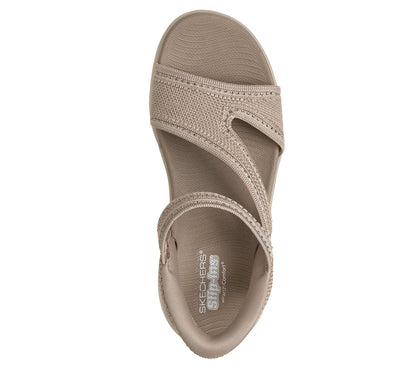 Skechers Skechers Slip-ins: GO WALK Massage Fit Sandal - Elise