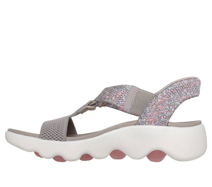 Skechers Skechers Slip-ins: GO WALK Massage Fit Sandal - Confetti Sky