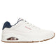 WHITE / NAVY