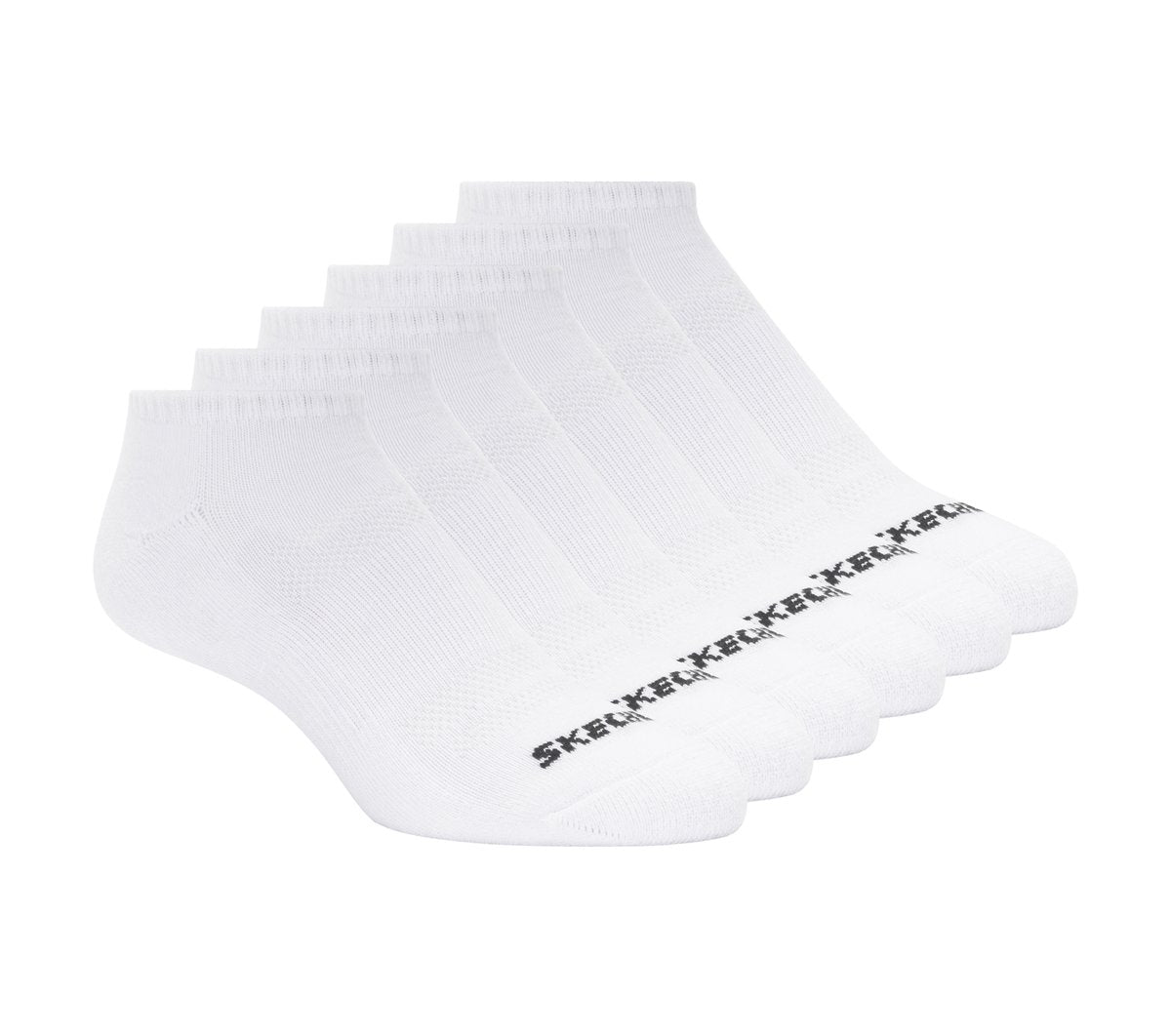 Skechers 6 Pack Core Low Cut Large Socks