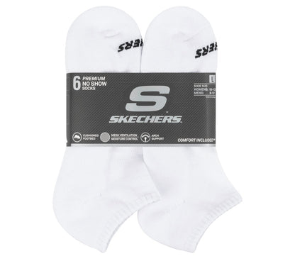 Skechers 6 Pack Core Low Cut Large Socks